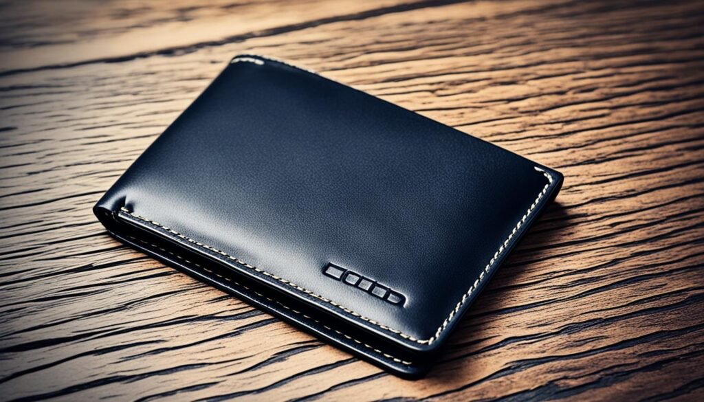 durable thin leather wallet