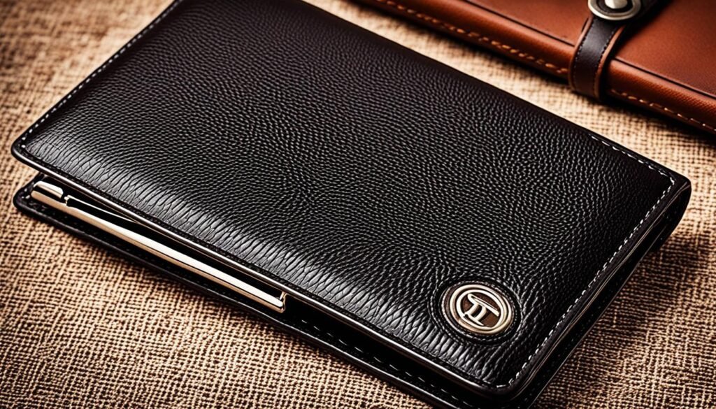 luxury men's leather wallets