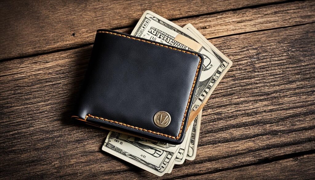 material quality and durability of budget-friendly men's wallets