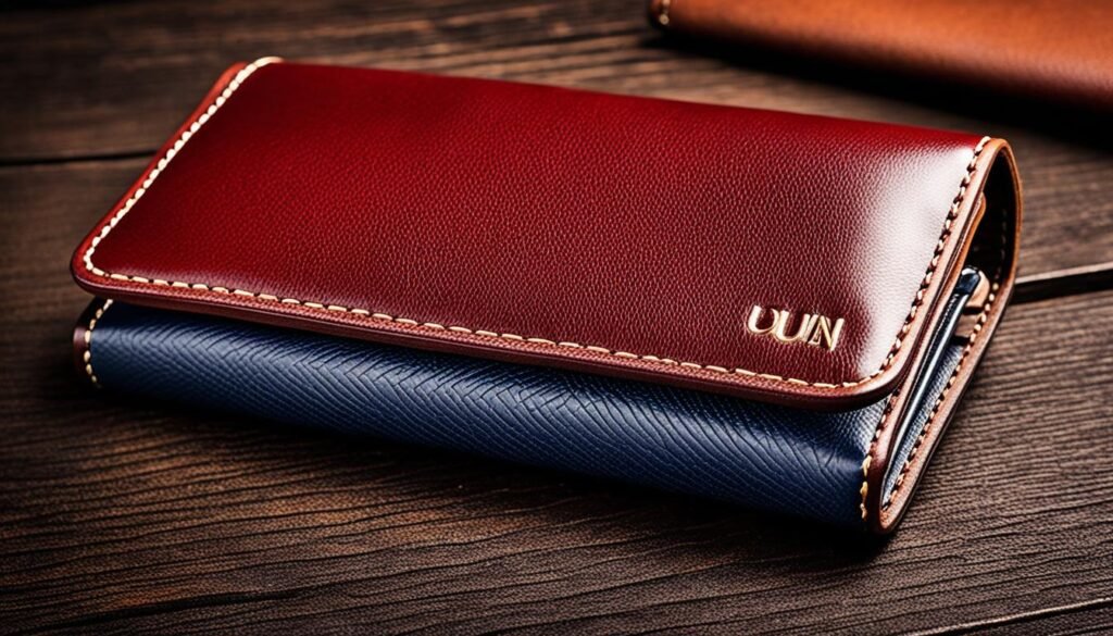 material quality in leather wallets