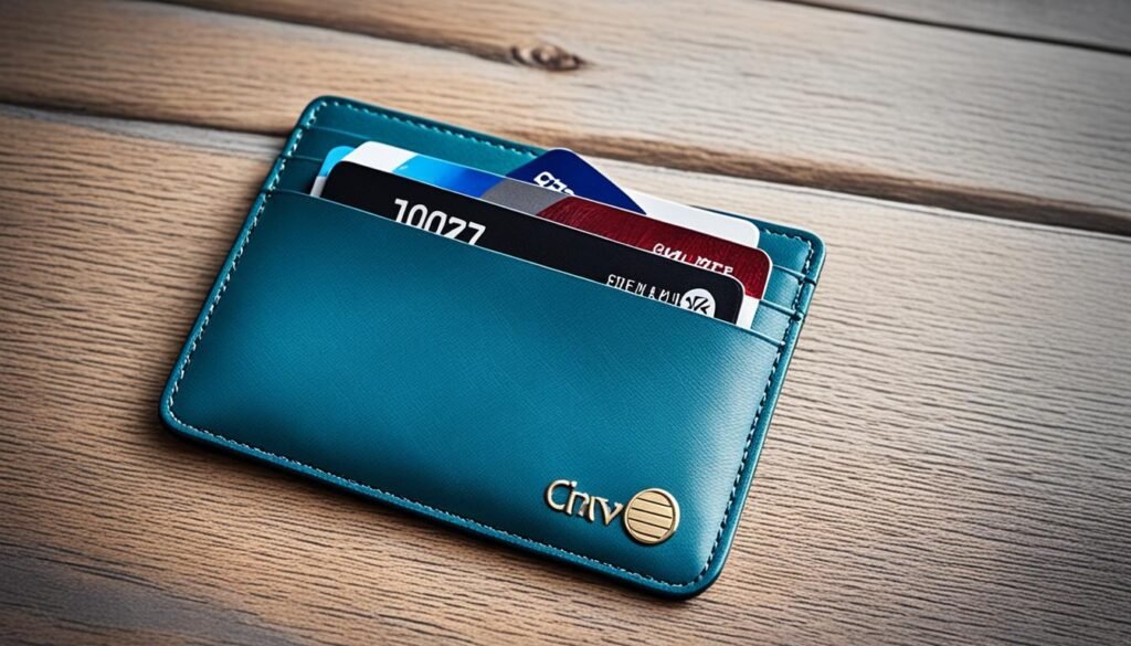 minimalist wallet organization