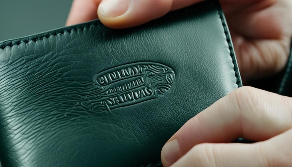 nice leather wallet maintenance