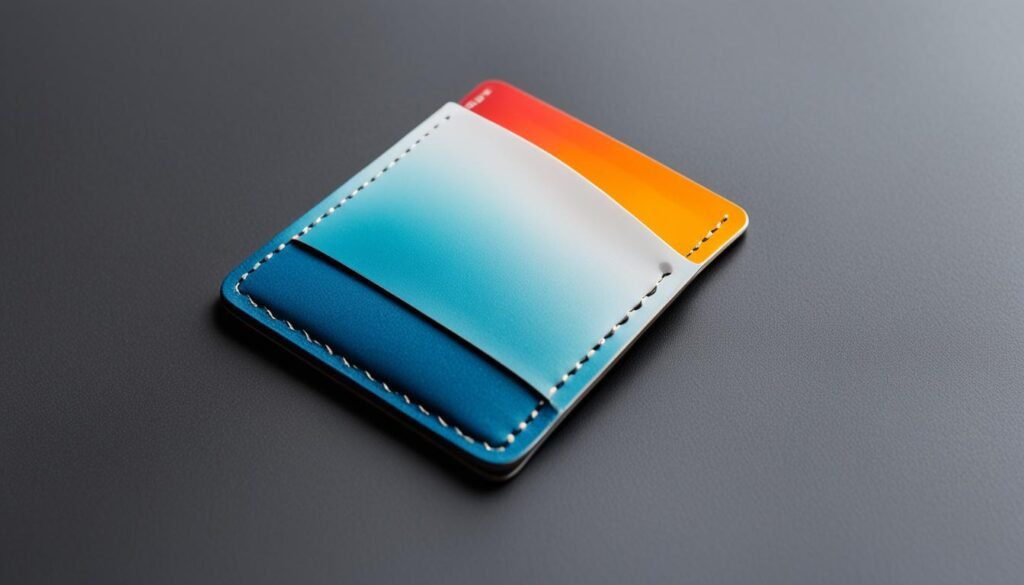 sleek cardholder