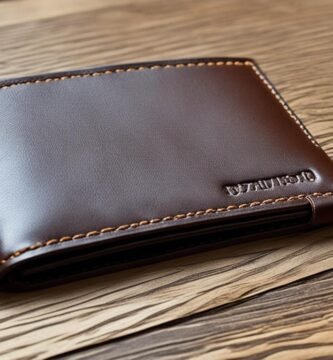 thin leather wallet