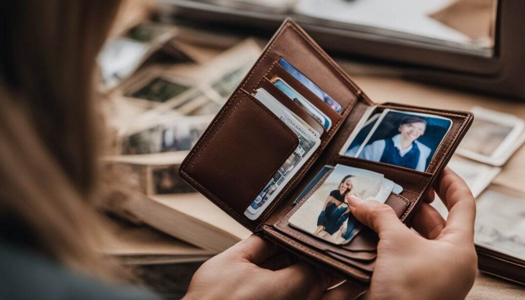 wallet photo holders