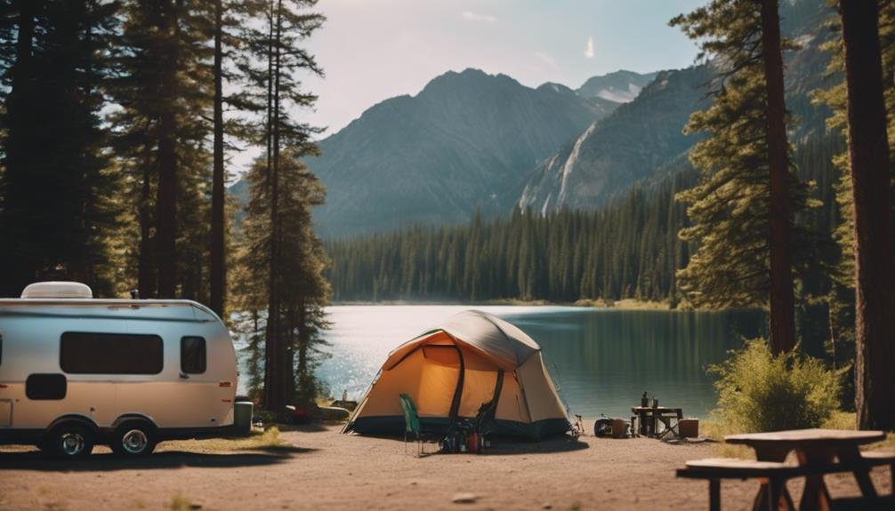 backcountry or developed campground experience preference