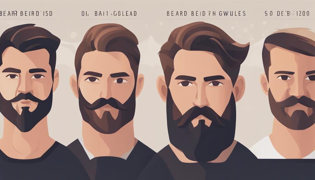 beard growth progression timeline