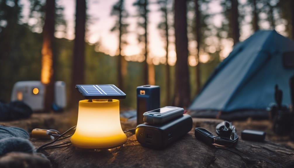 charging devices with solar power