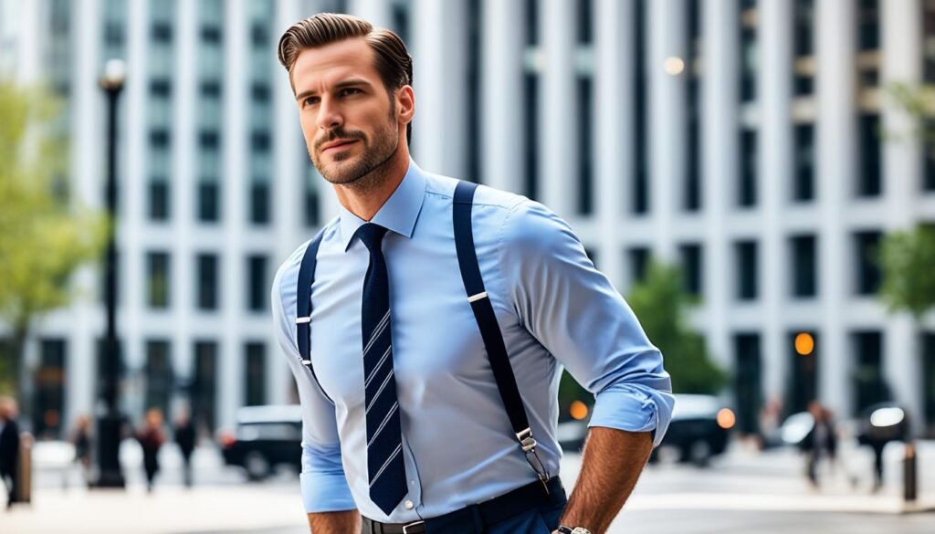 clip-on suspenders resurgence in fashion