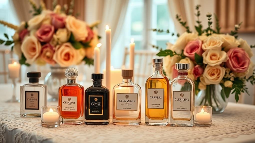 distinctive wedding day fragrances