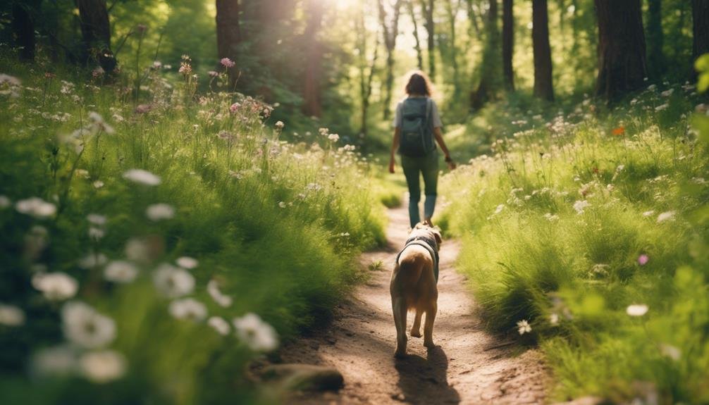 dog friendly trail selection