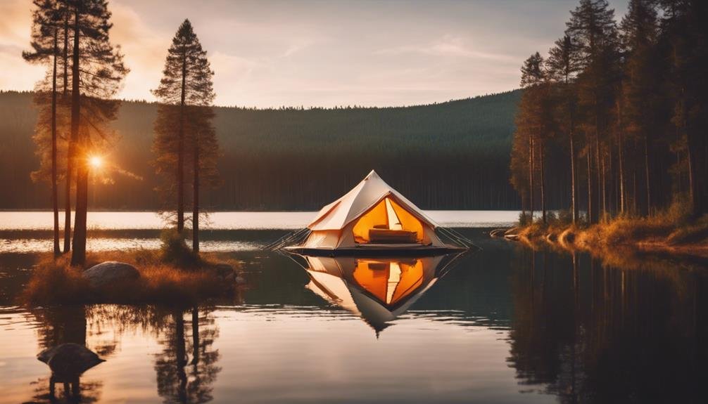 elegant outdoor shelter escapism