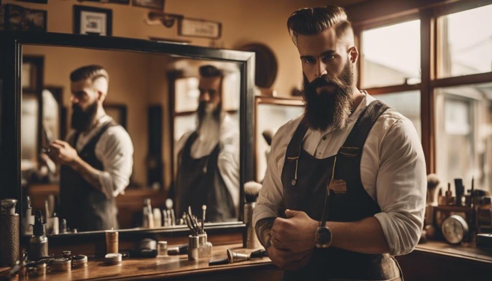 enhancing confidence through facial hair