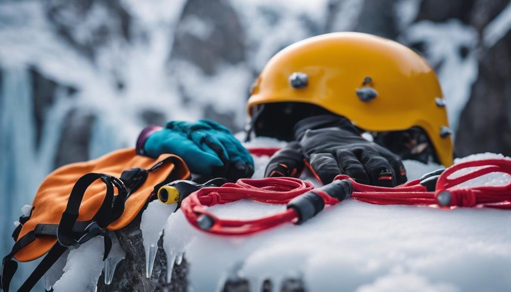 essential ice climbing gear