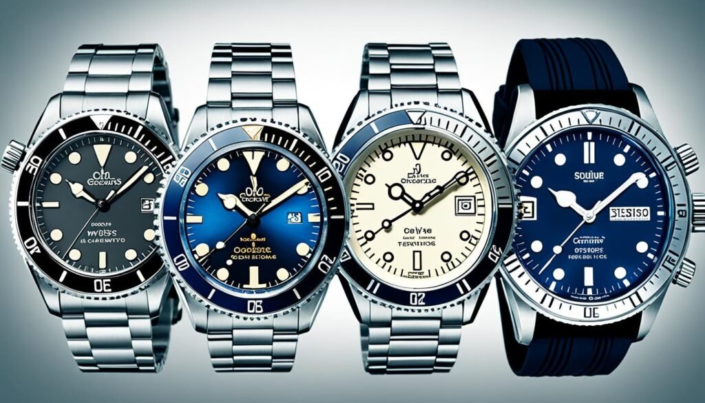 evolution of dive watches