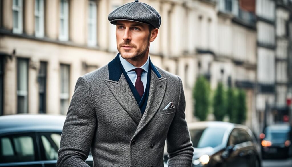 flat cap fit for men's fashion