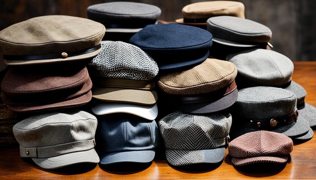 flat cap materials