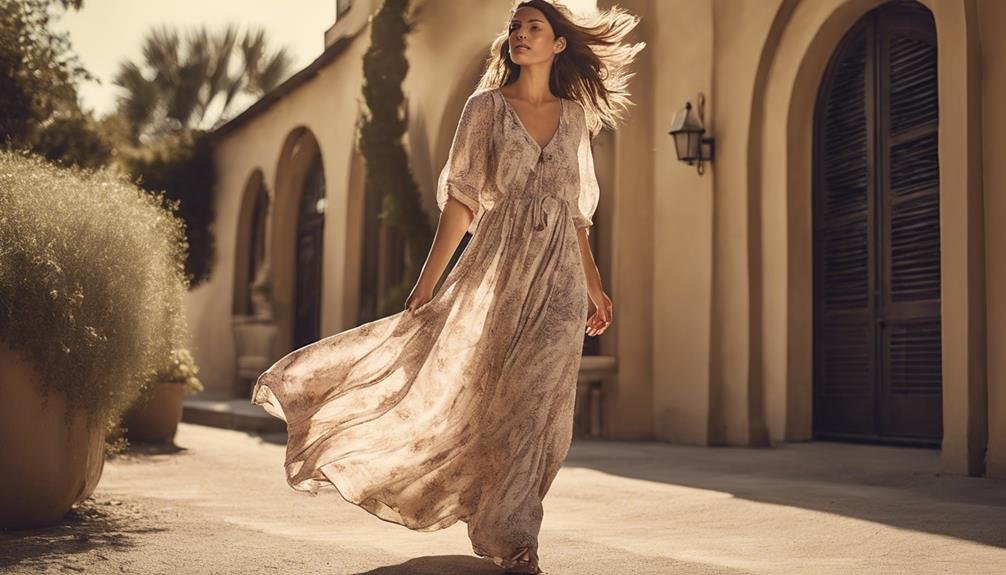 flowing airy silhouettes embody style