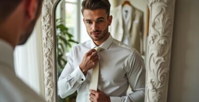 grooming enhances wedding appearance