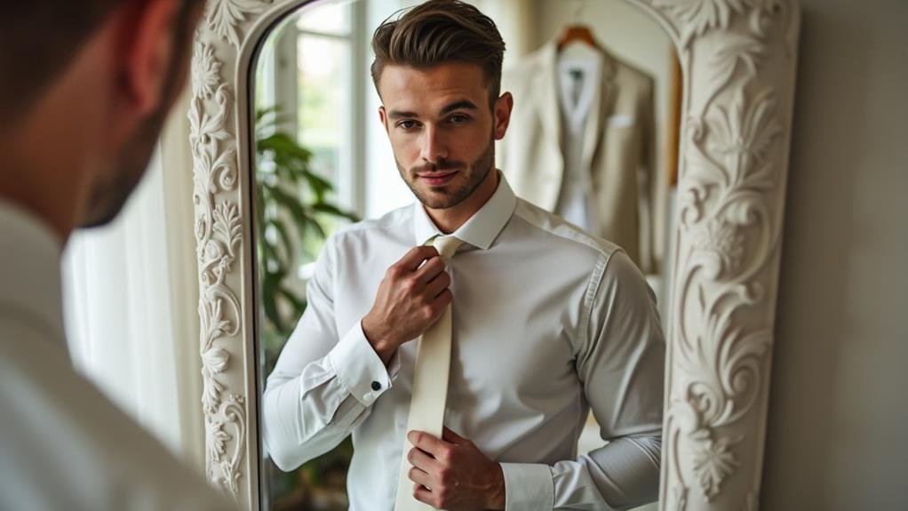 grooming enhances wedding appearance