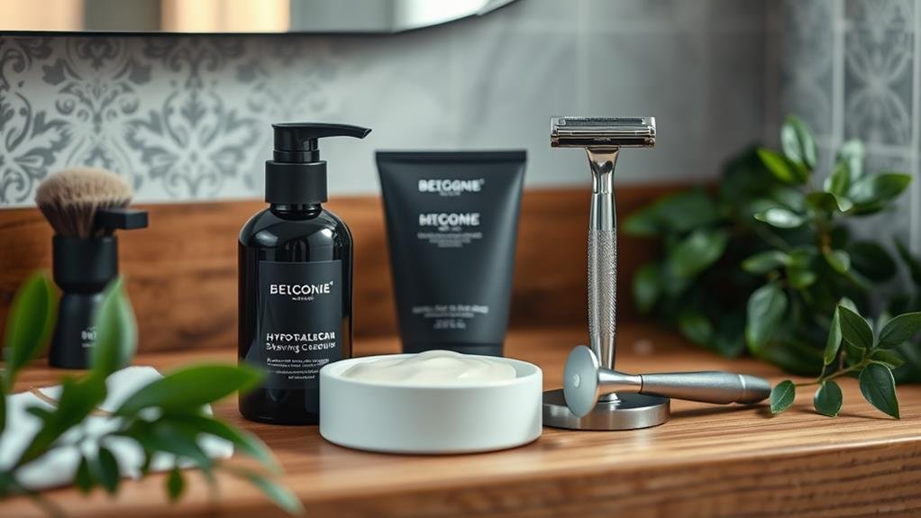 hypoallergenic shaving set kit