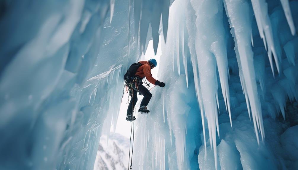 ice climbing technique varieties