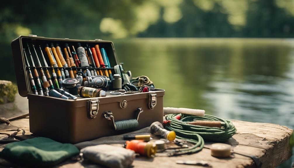 keeping fishing equipment in good condition