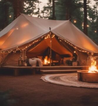 luxurious camping experience for outdoor enthusiasts