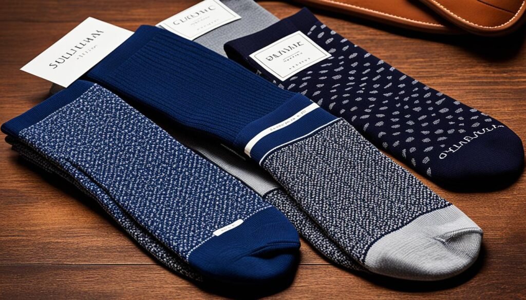 luxury dress socks