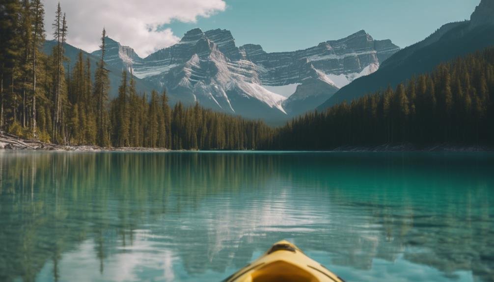 majestic canadian mountain wilderness