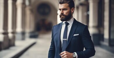 men s modern formal attire