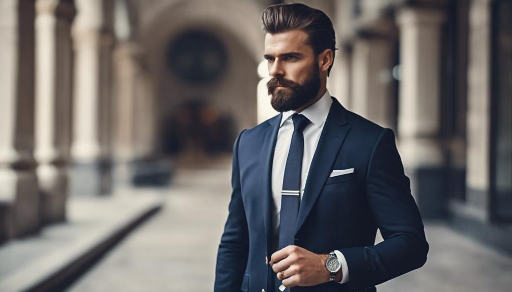 men s modern formal attire