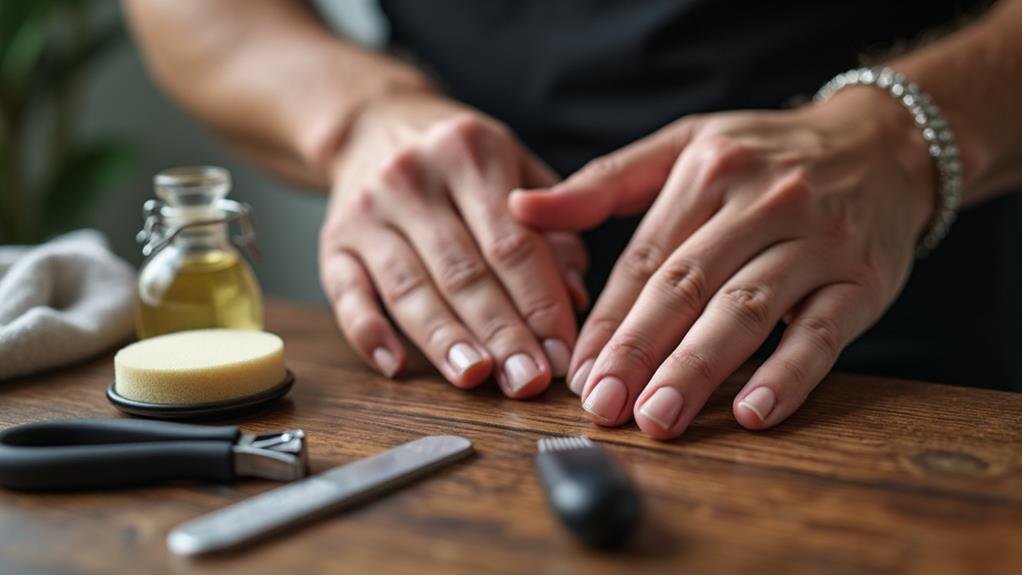 men s nail care tips