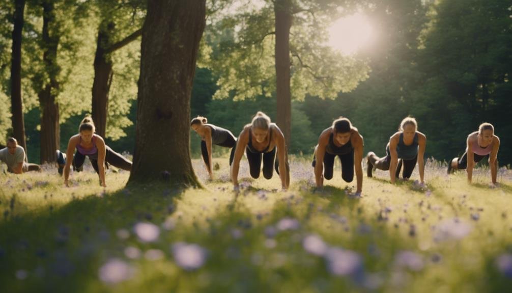 outdoor bodyweight workout regimen