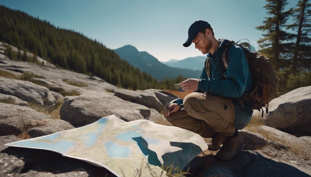 outdoor navigation skills practice