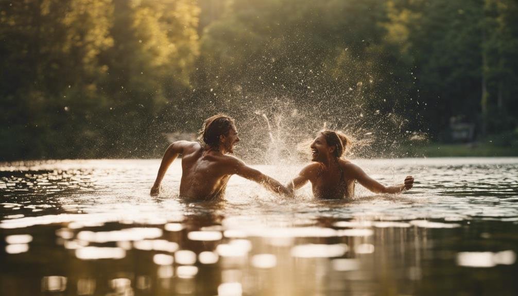 pair enjoys aquatic exploration