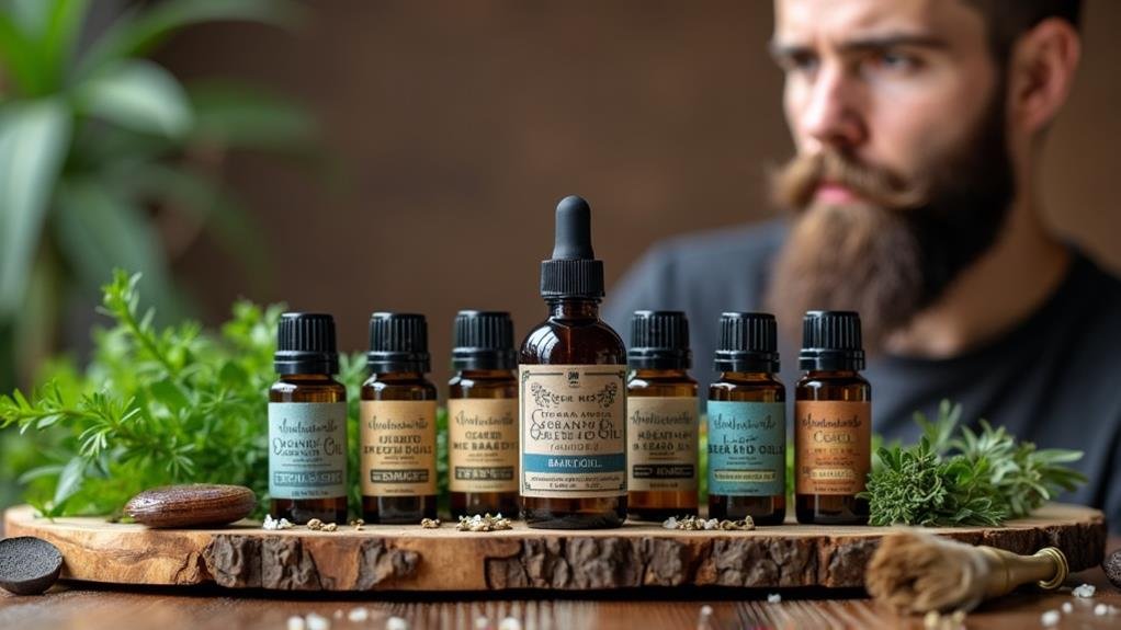 select quality organic beard oils