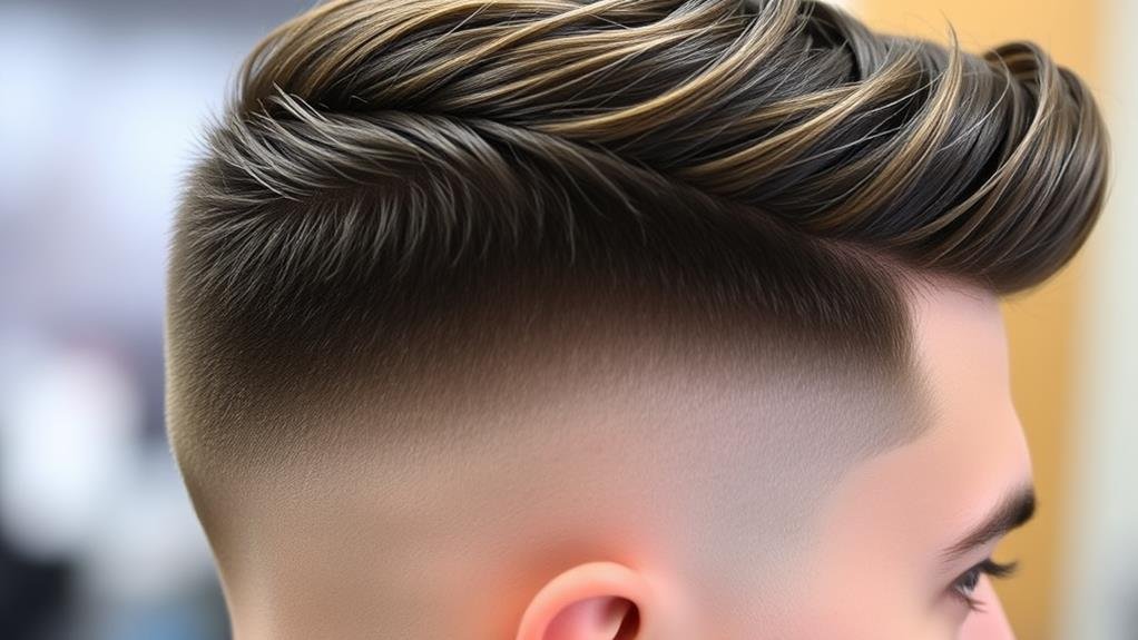 short military hairstyle