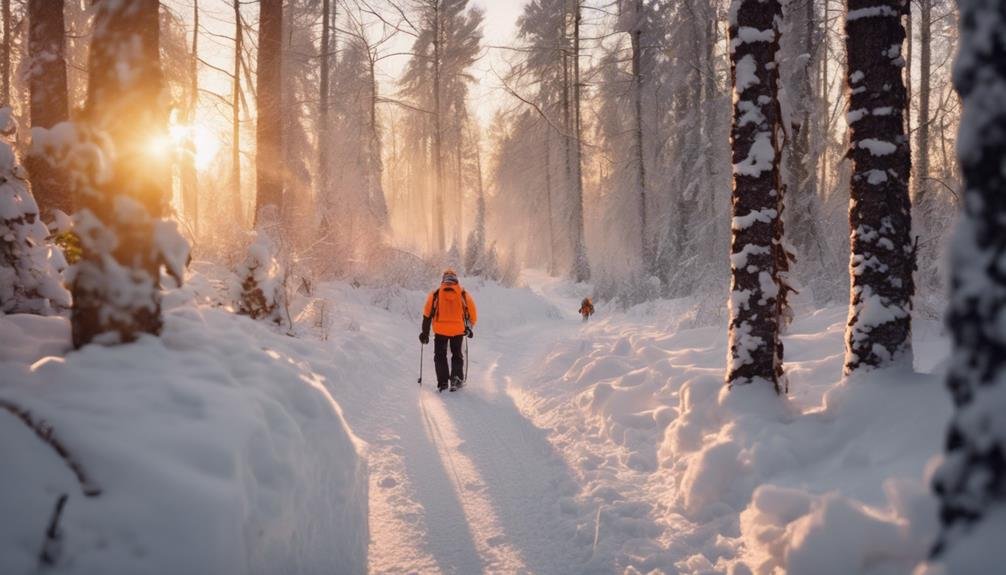 snowshoe safely follow precautions wisely