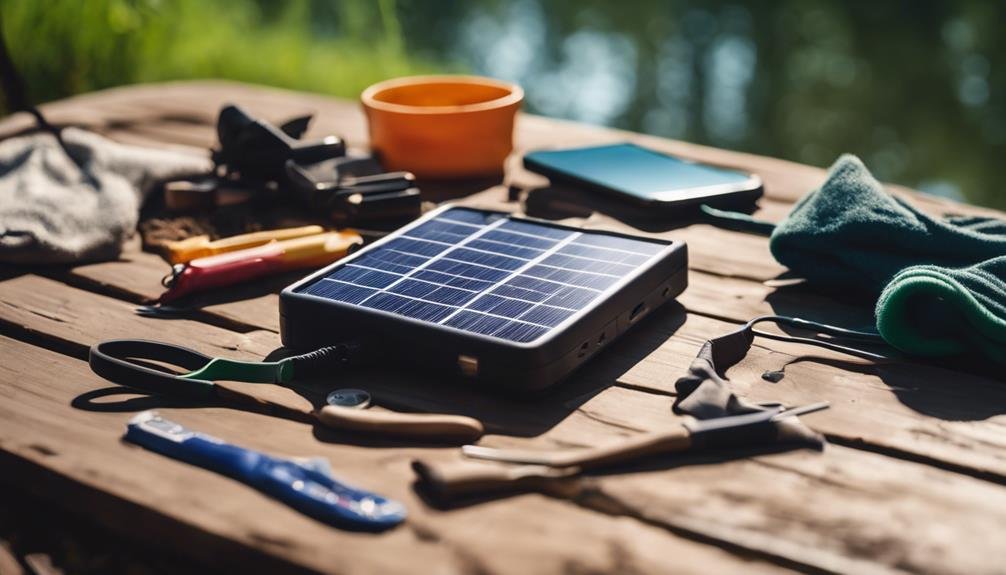 solar charger maintenance guidance needed