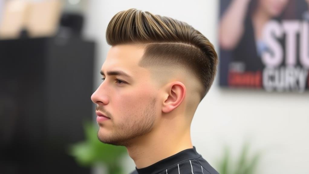 stylish fade haircut trend