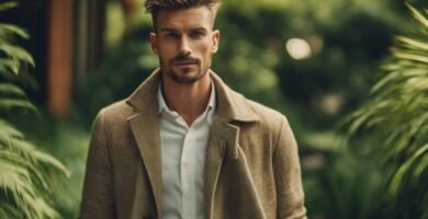 sustainable stylish menswear brand