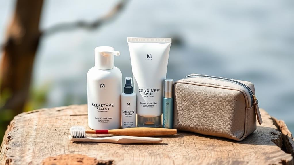 travel friendly grooming essentials kit