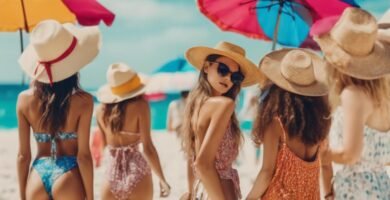 trendy summer beach fashion