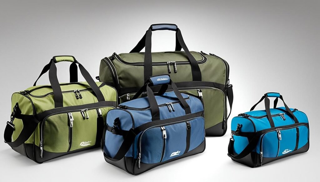 types of duffel bags