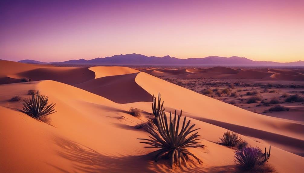 vast arid captivating desert vistas