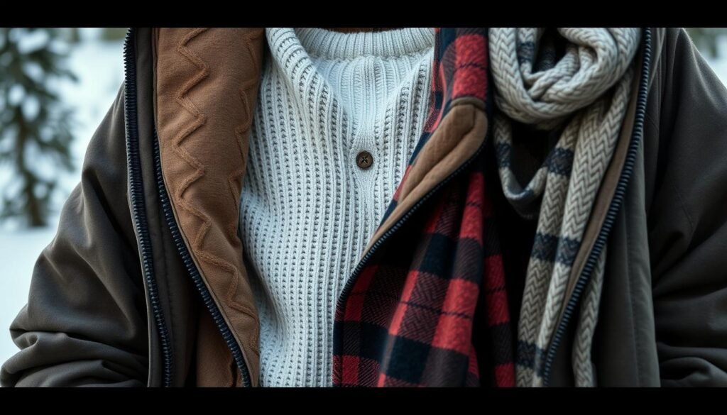 Layering under a winter coat