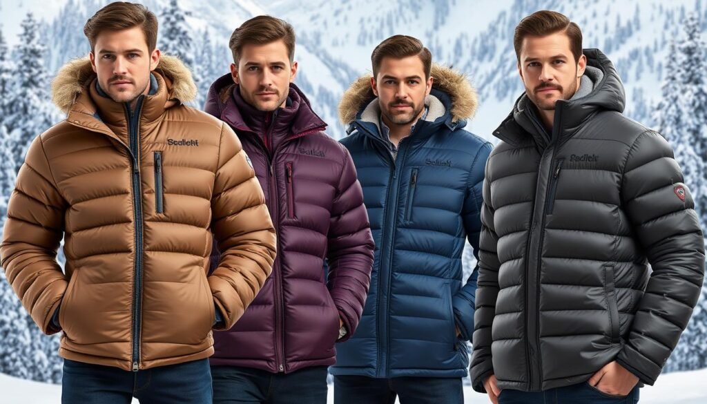 Men's Down Jackets for Extreme Cold