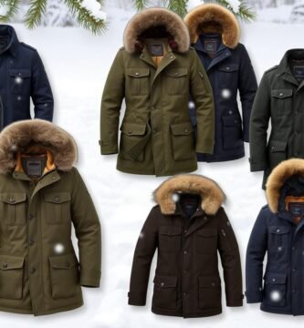 Men's Military-Style Winter Coats