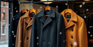 Men's Peacoats: Timeless Winter Style